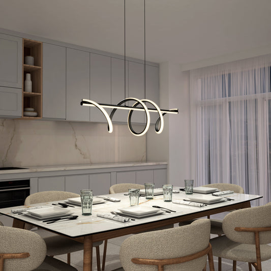 Narvik Linear LED Island Pendant