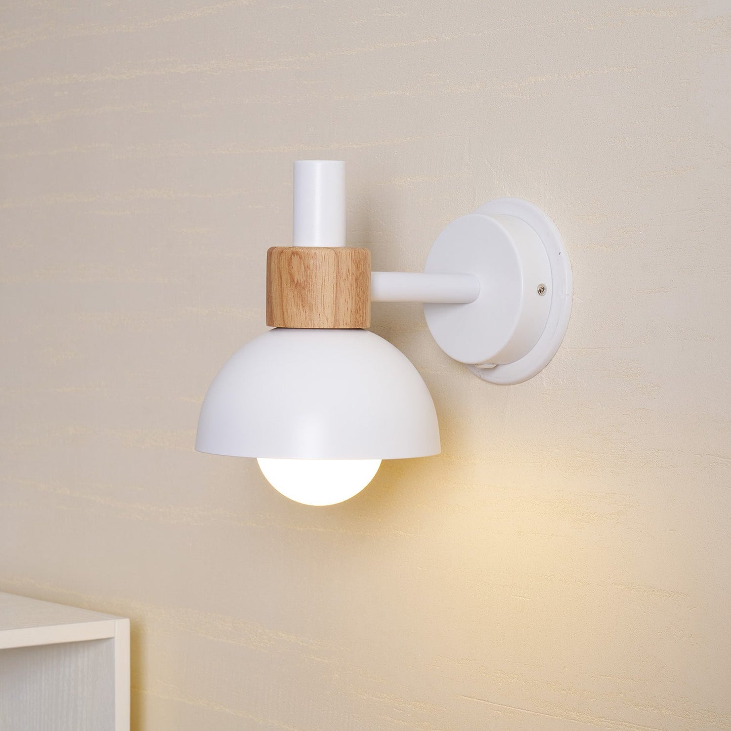 Colour Pop Wood Wall Sconce