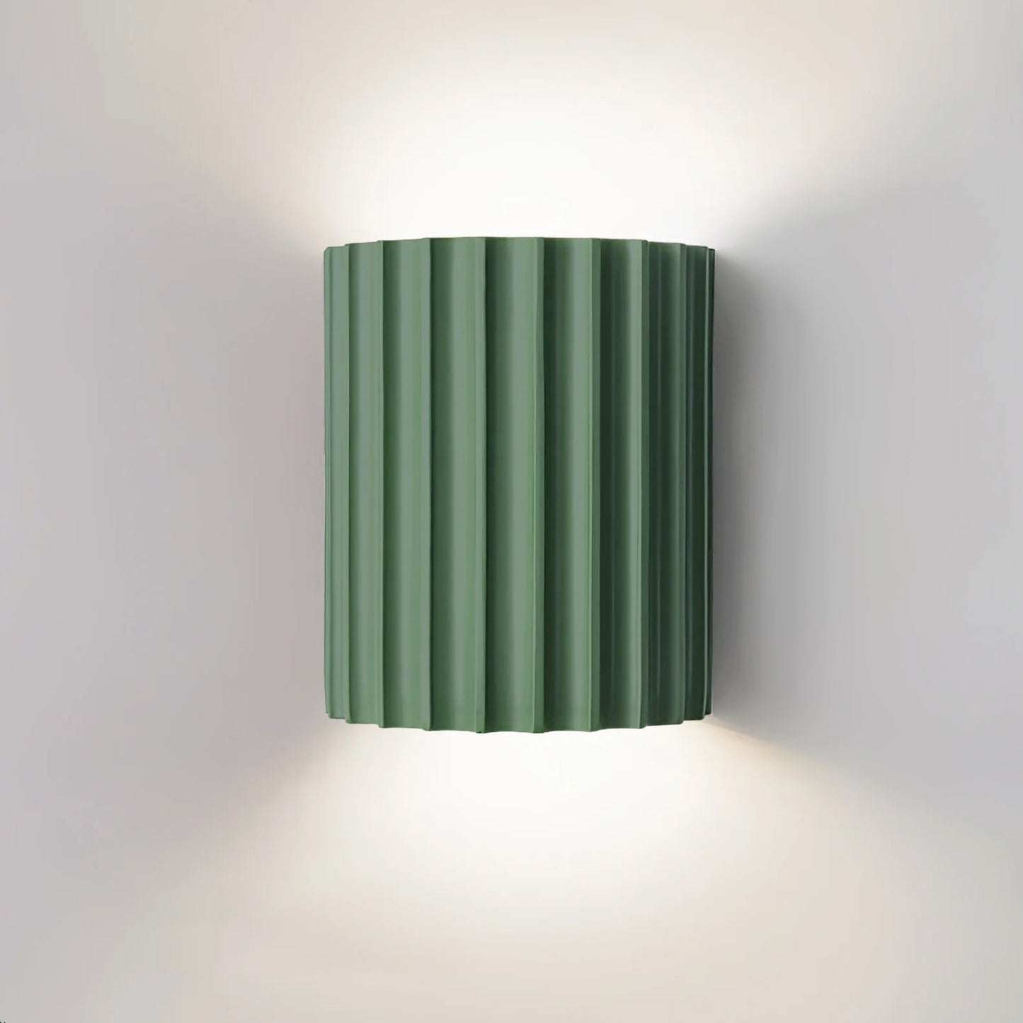 Fluted Cylinder Wall Sconce