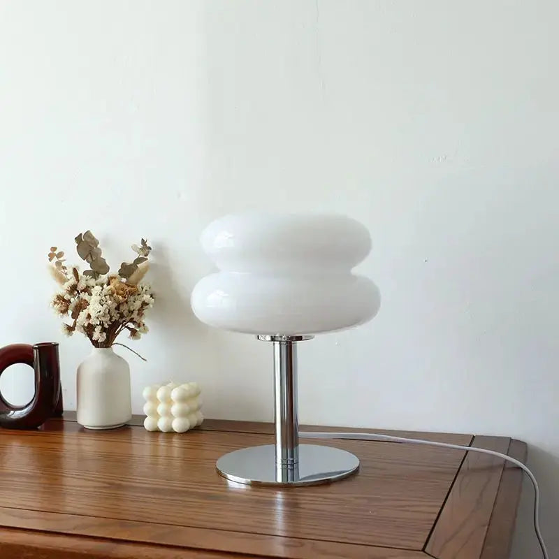 Glowvelle - Sculptural Glass Shade Table Lamp Erbstuk