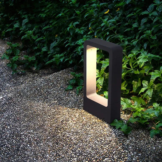 Landscape Lighting Aluminum Outdoor Bollard Light — LED Pillar Lamp, IP65 Waterproof, Modern Minimalist Design for Driveways, Garden Paths, Courtyards & Villas, Available in Three Heights Erbstuk