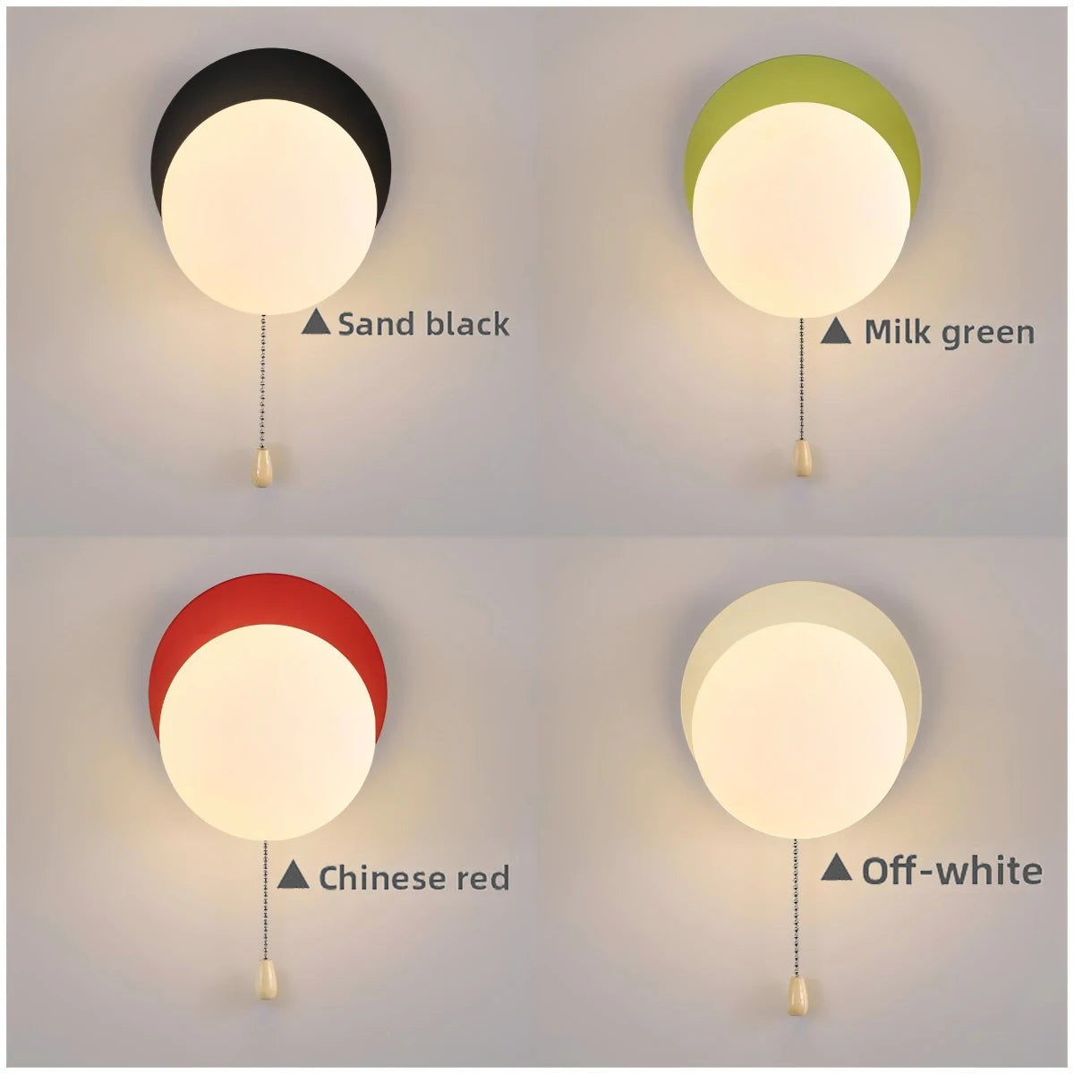 2025 New Arrival Modern Minimalist Wall Lamp - Pull Switch Sconce for Bedroom Bedside Living Room TV Wall Hallway