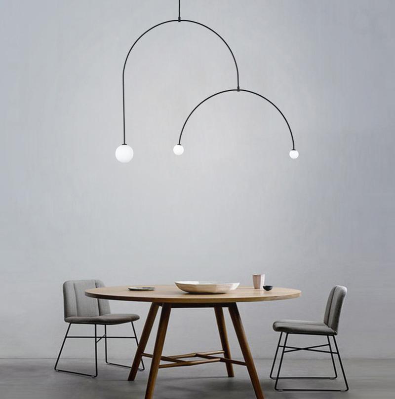 Oslo Opal Glass Globe Chandelier