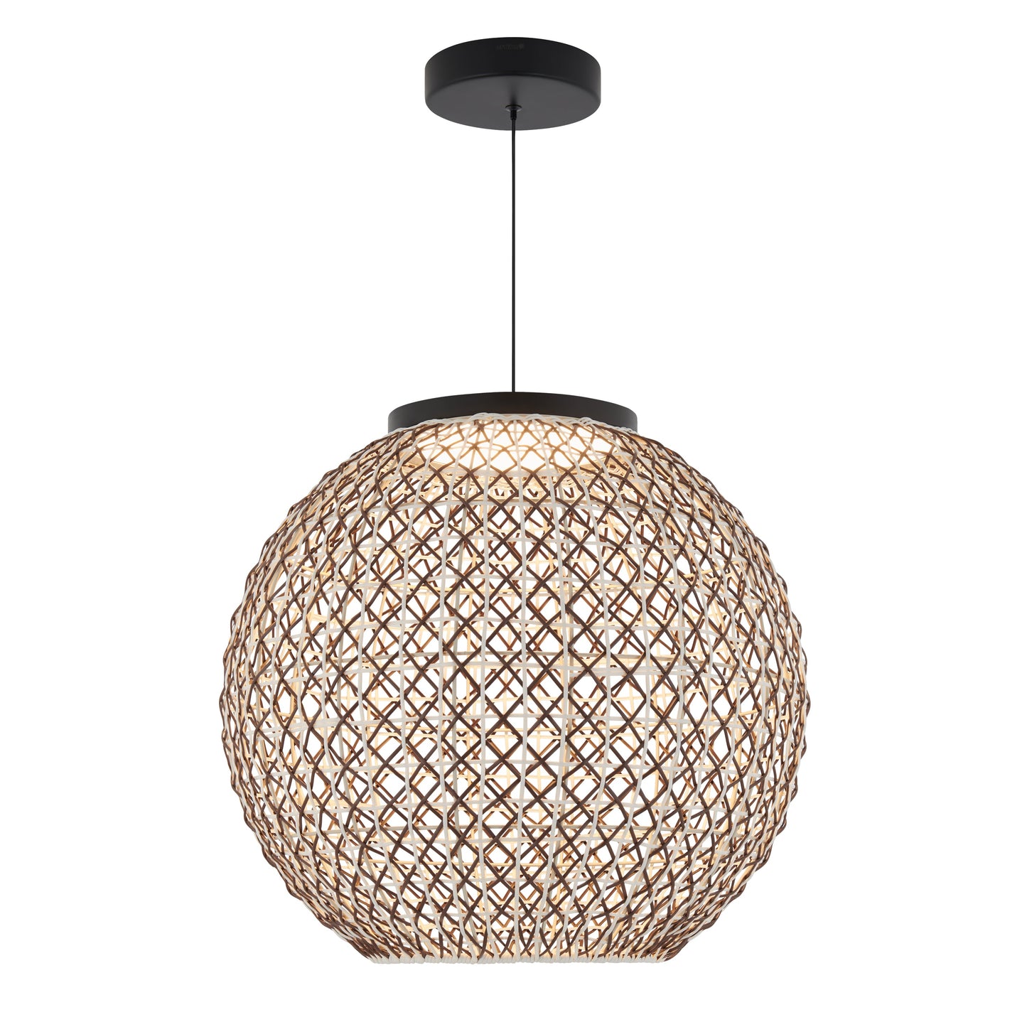 Ubud Rattan Style Woven Pendant