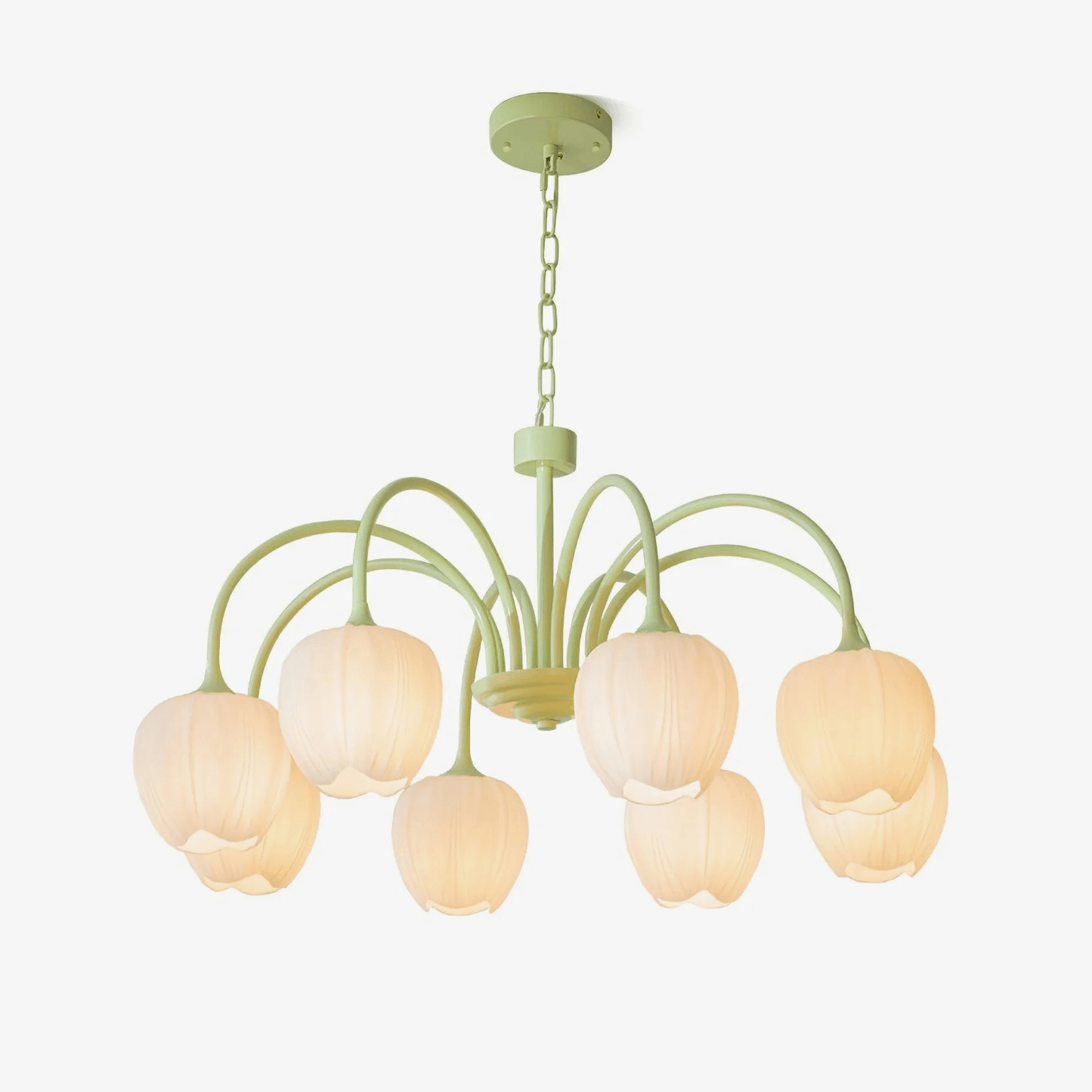 Leiden Tulip Glass Chandelier