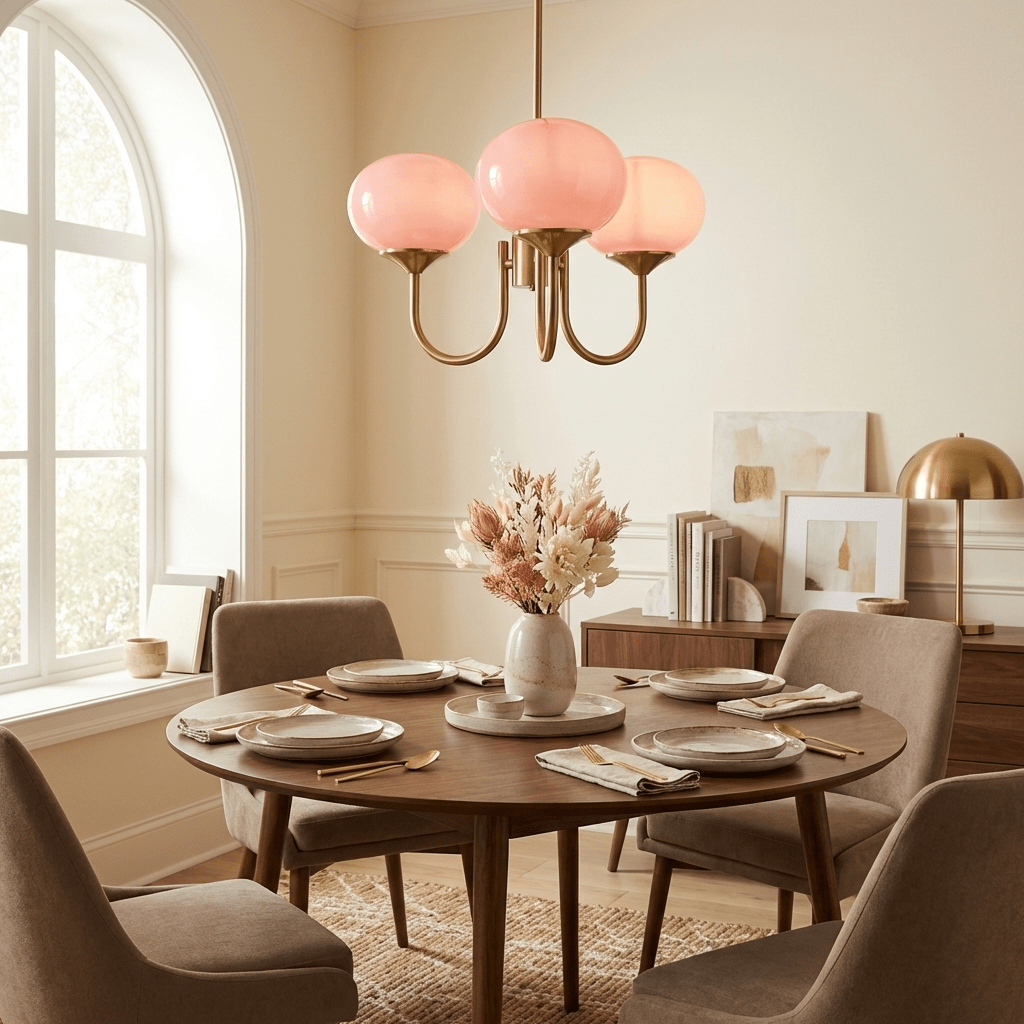 Bergen Glass Globe Cluster Chandelier