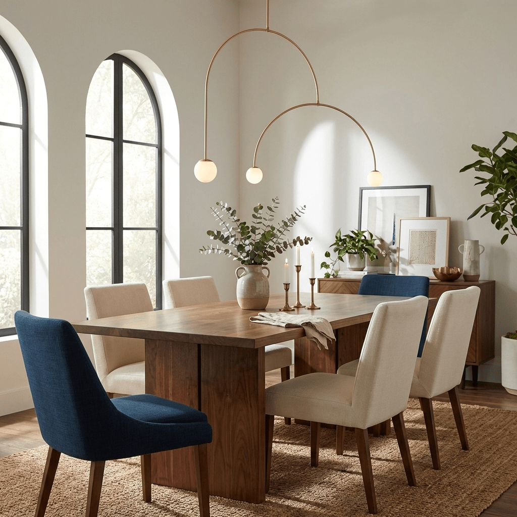 Oslo Opal Glass Globe Chandelier