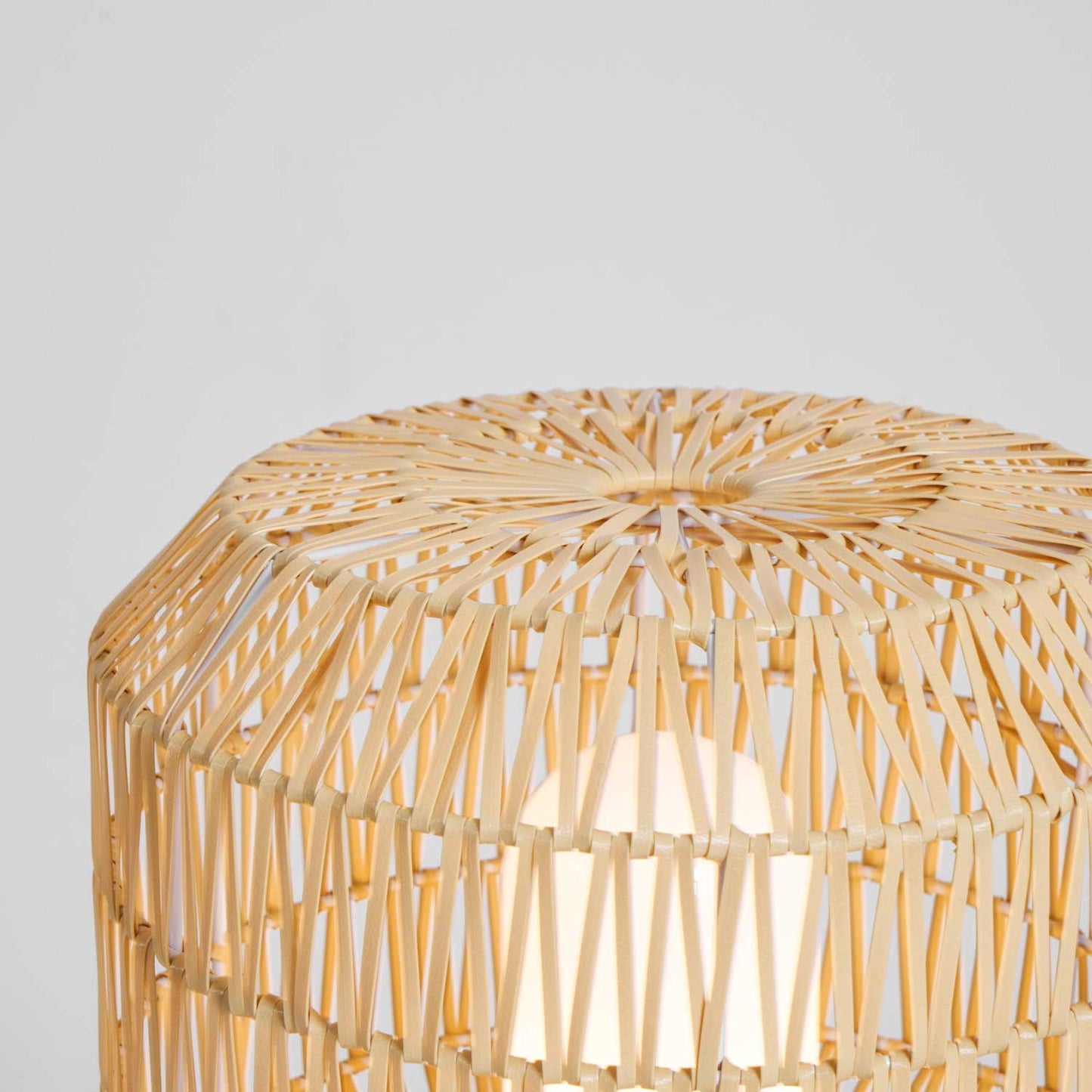 Woven Rattan Outdoor Lamp