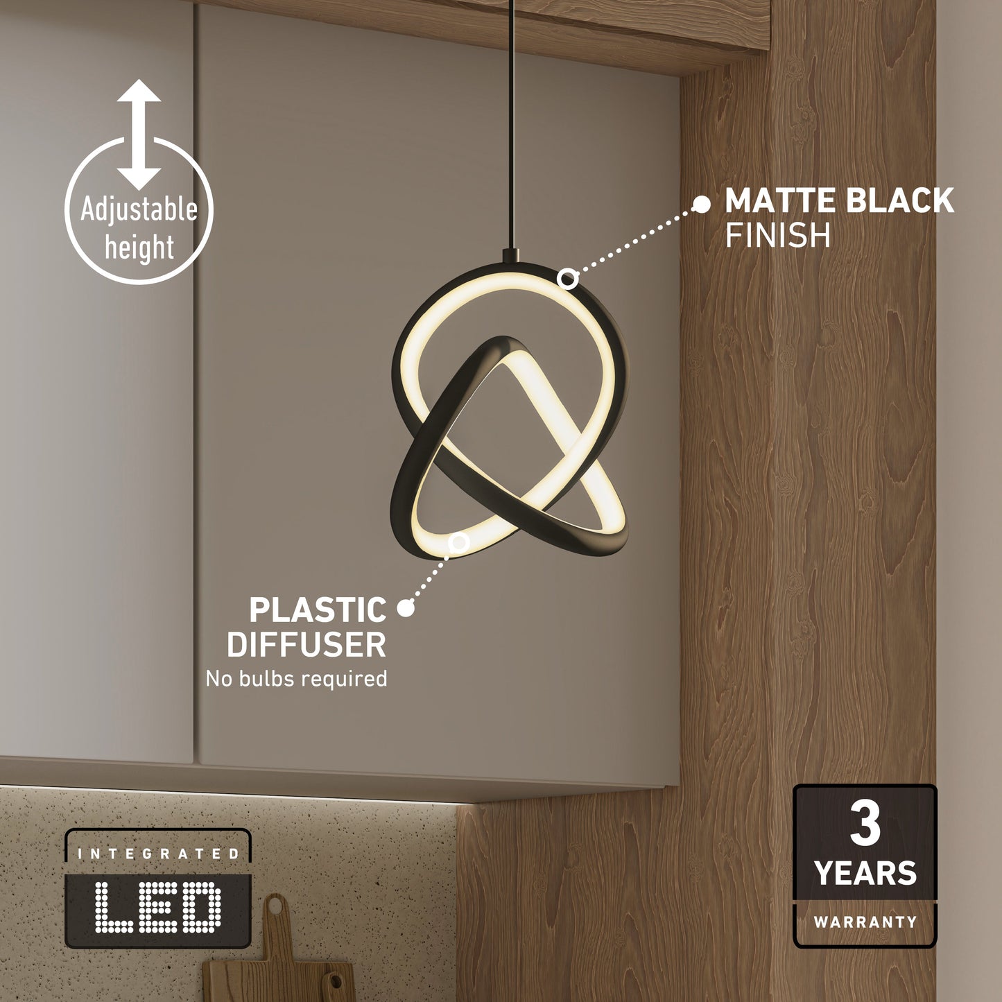 Kiruna LED Island Mini Pendant