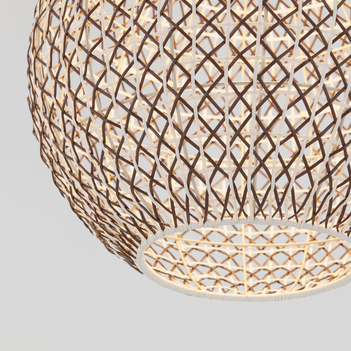 Ubud Rattan Style Woven Pendant