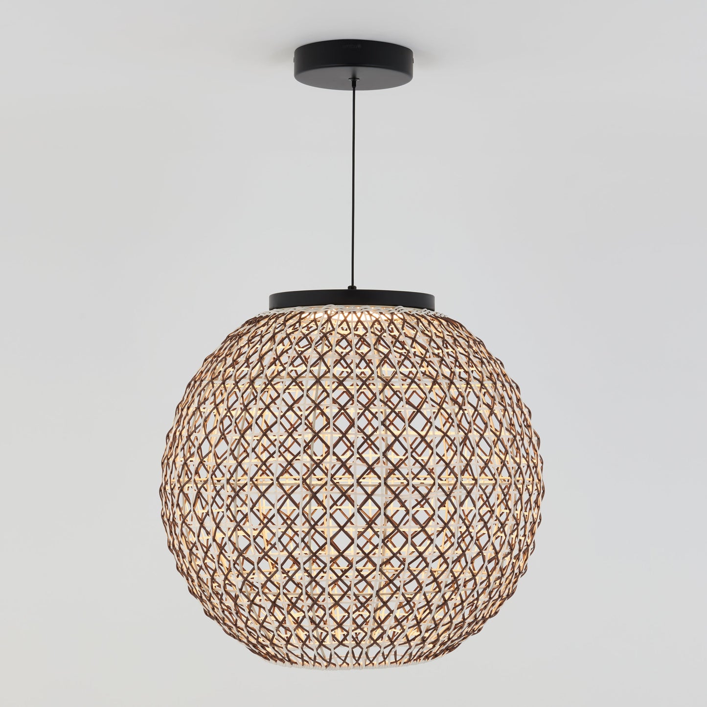 Ubud Rattan Style Woven Pendant