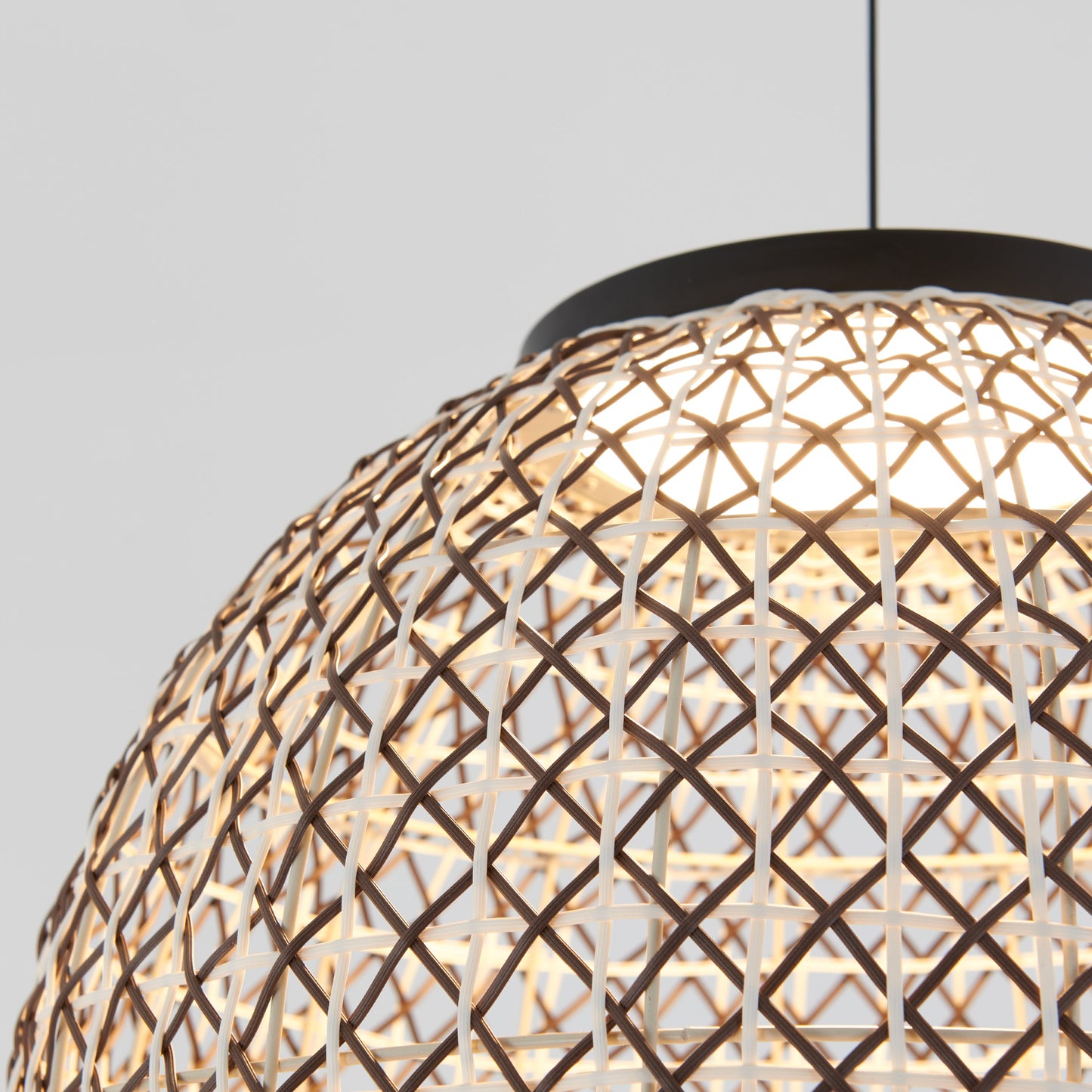 Ubud Rattan Style Woven Pendant