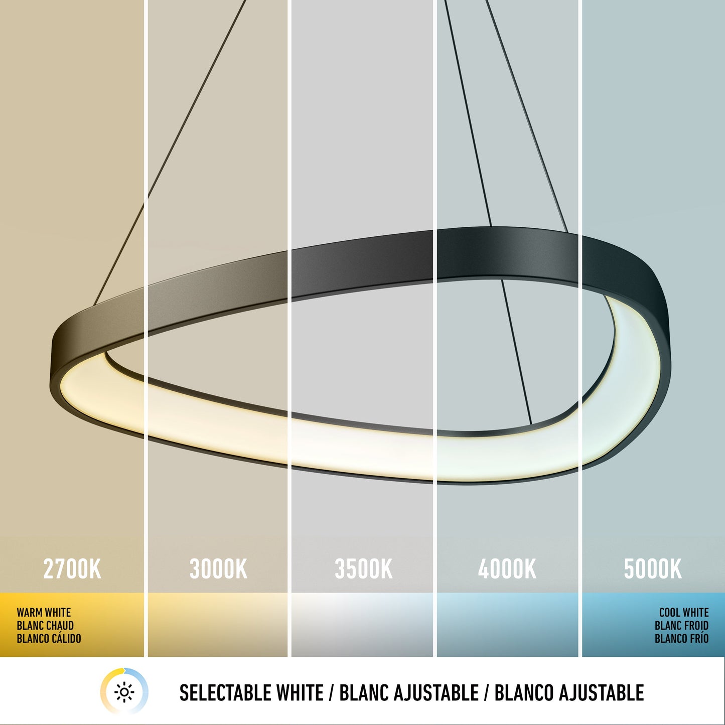 Turku Round LED Dining Pendant