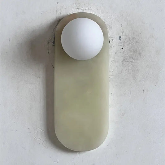Lucie Onyx Wall Lamp ∅ 3.9″ x H 10.6″ Erbstuk