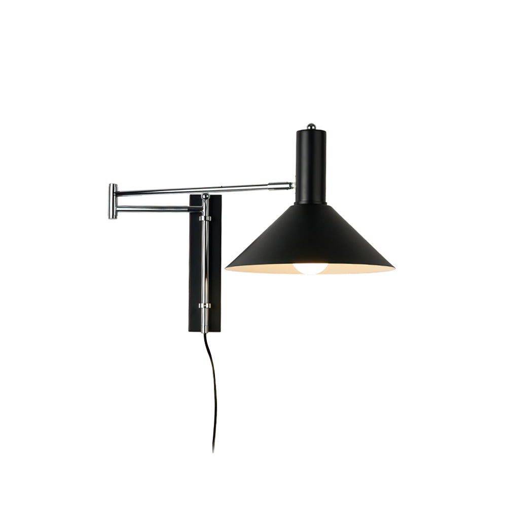 Articulated Arm Plug In Wall Sconce