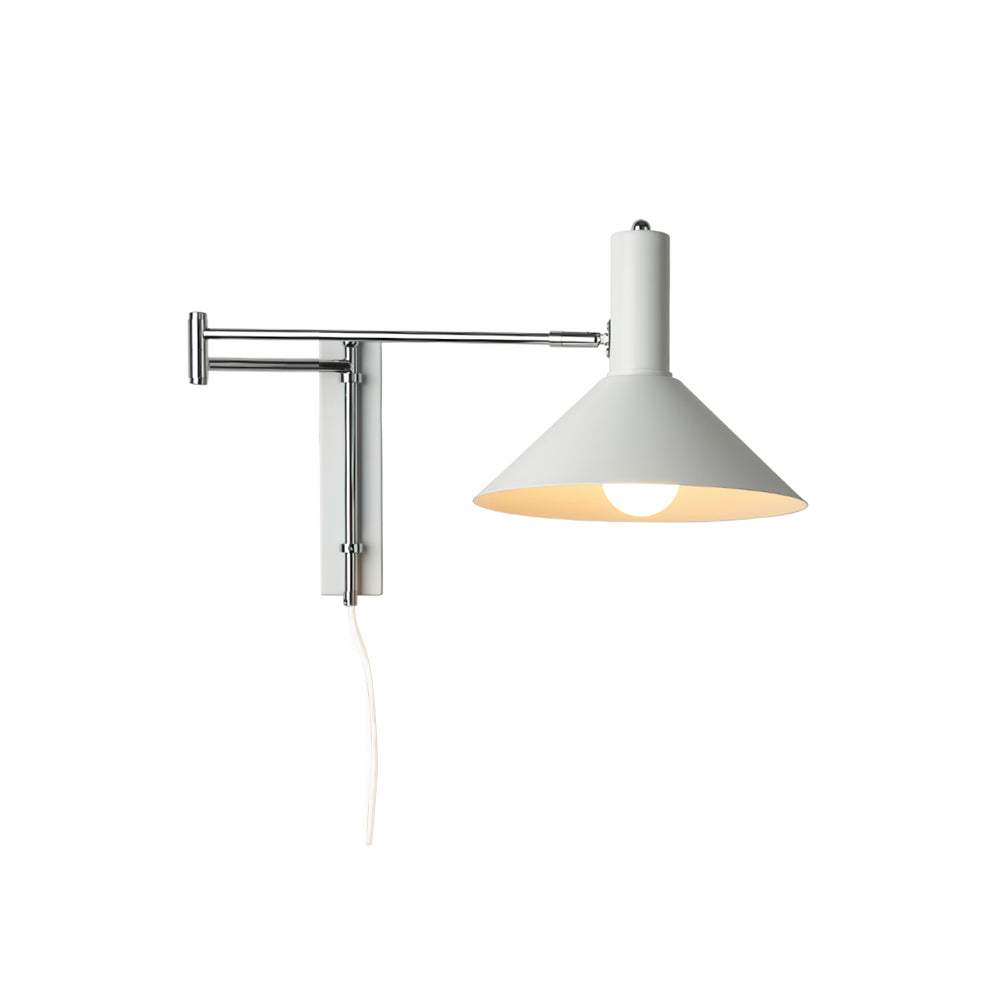 Articulated Arm Plug In Wall Sconce