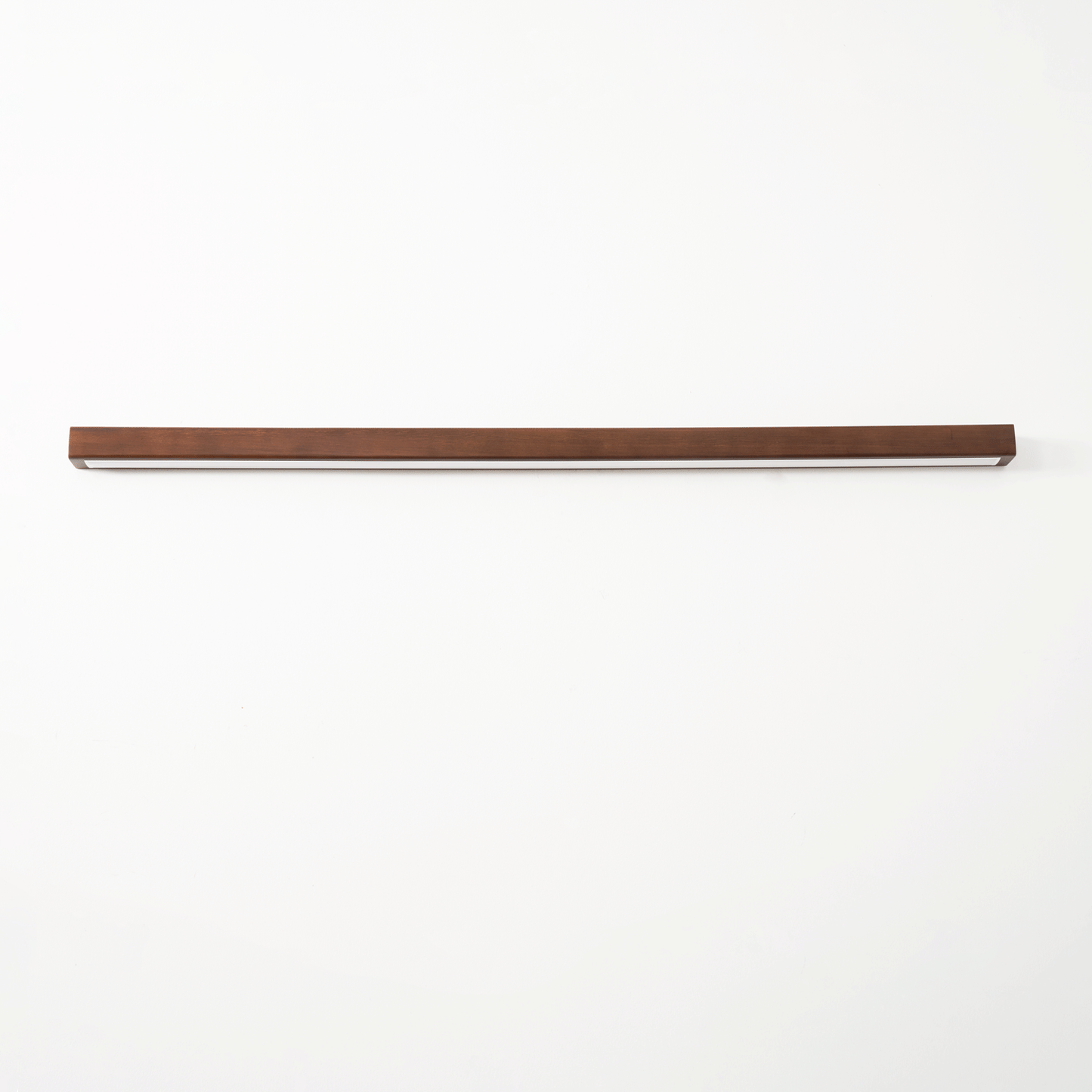 Linear Wood Wall Light — Wood-Tone Modern Minimalist LED Wall and Ceiling Light for Hallway, Living Room, Bedroom, Kitchen and Home Office, Dimmable Aisle Light