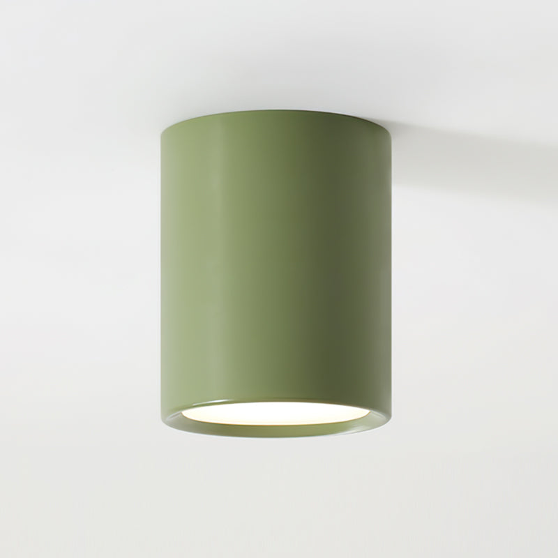 Mini Cylinder LED Flush Mount Ceiling Light