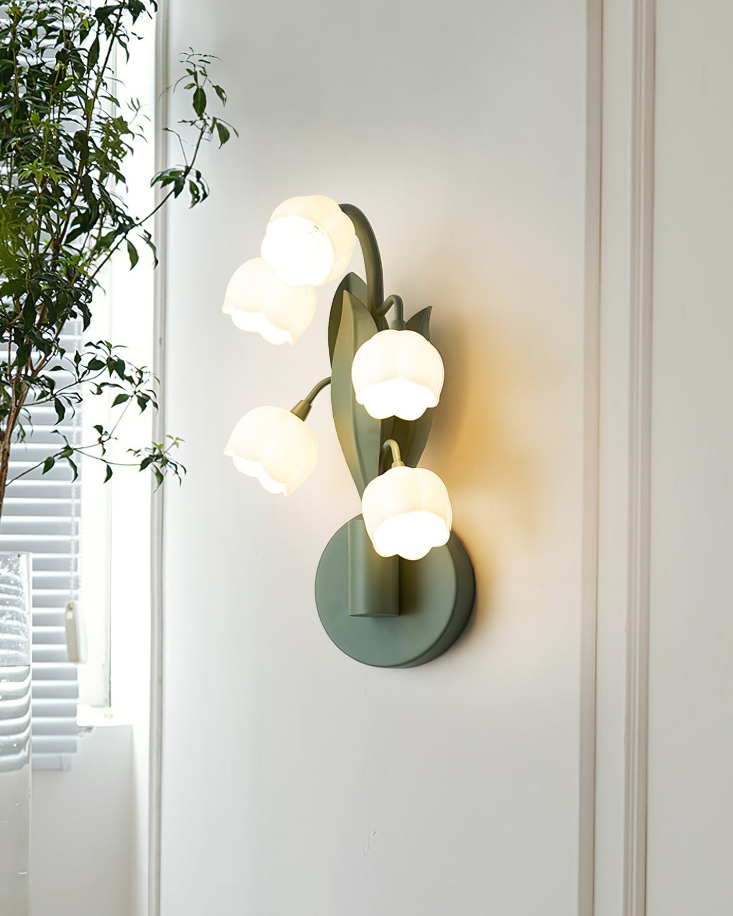 Lily Bloom Five Light Wall Sconce