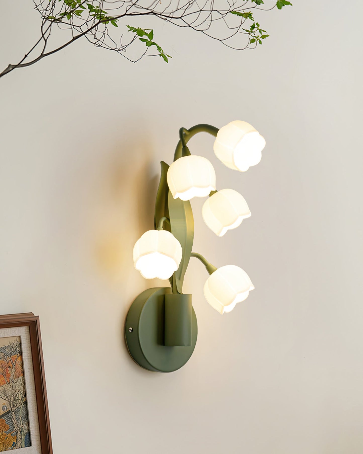 Lily Bloom Five Light Wall Sconce