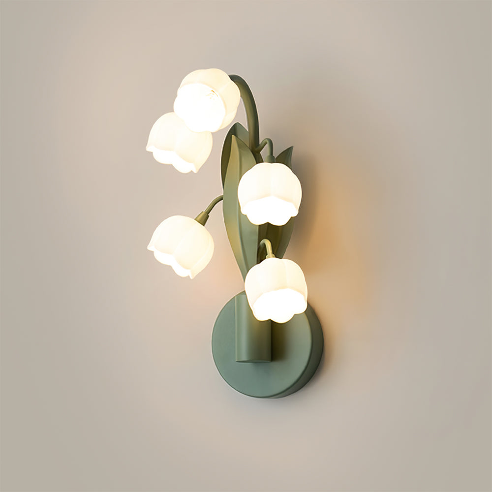 Lily Bloom Five Light Wall Sconce