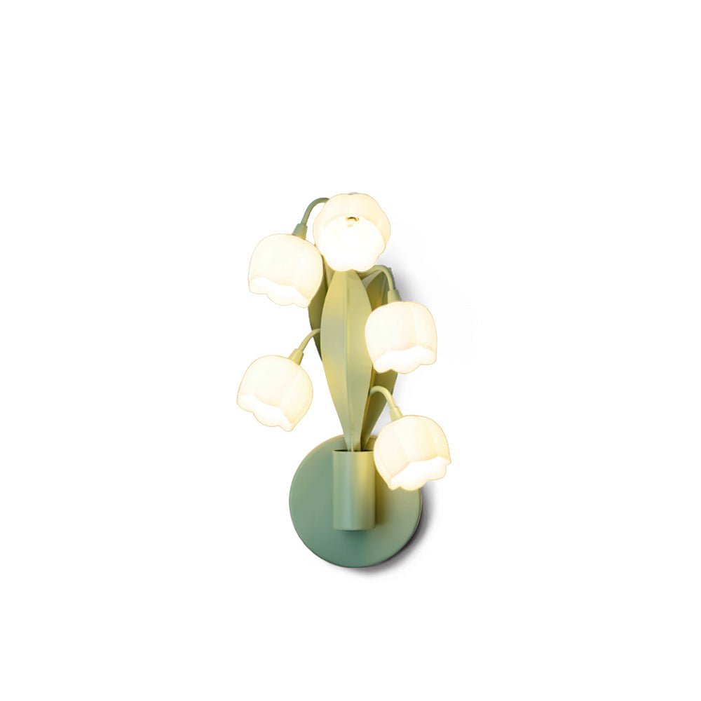 Lily Bloom Five Light Wall Sconce