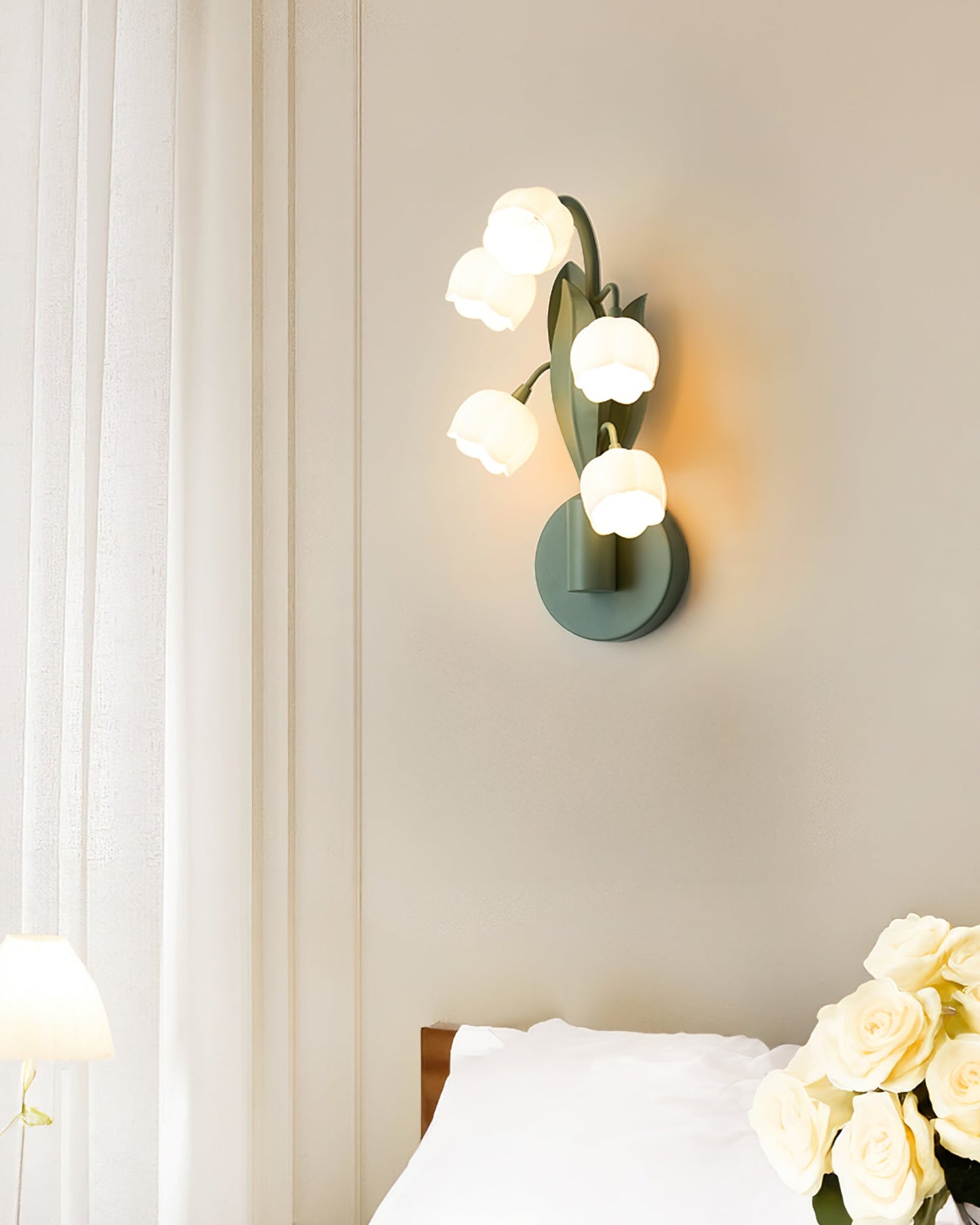 Lily Bloom Five Light Wall Sconce
