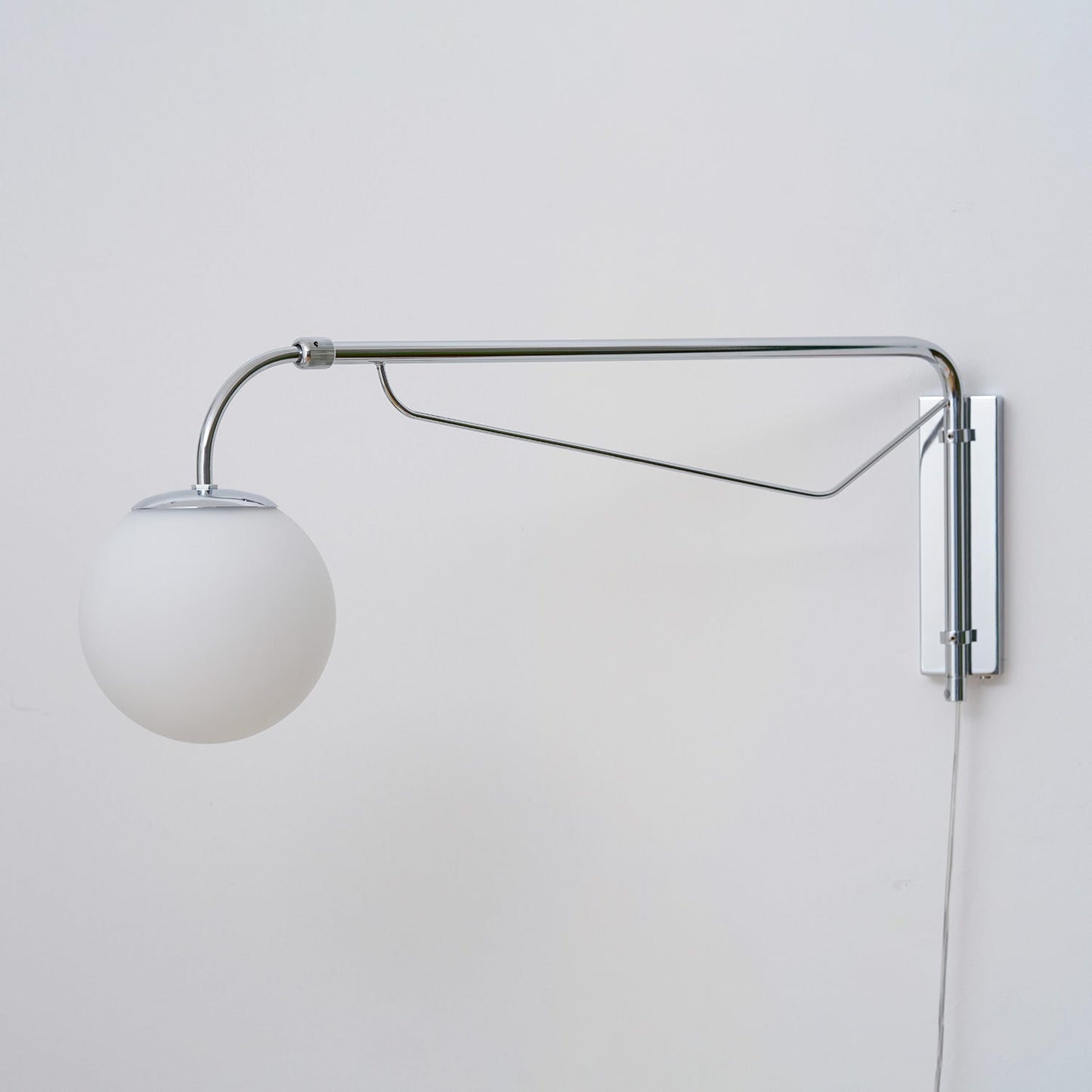 Extending Arm Plug In Wall Sconce