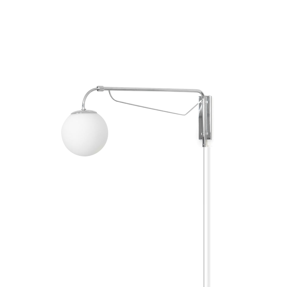 Extending Arm Plug In Wall Sconce