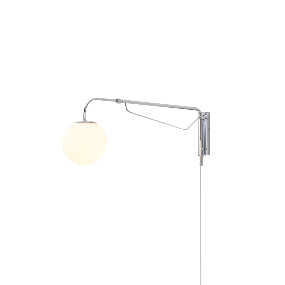 Extending Arm Plug In Wall Sconce