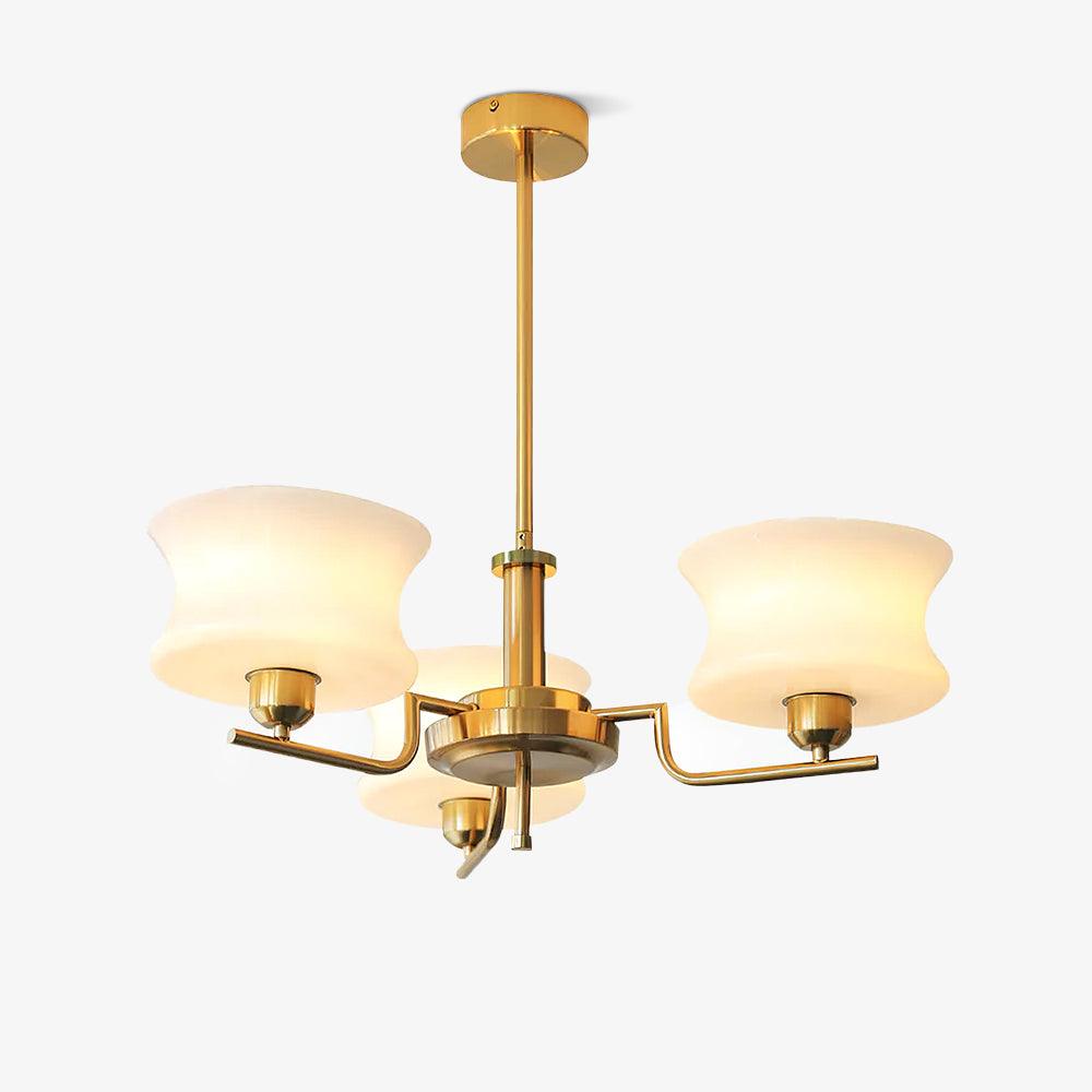 Astoria Art Deco Globe Chandelier