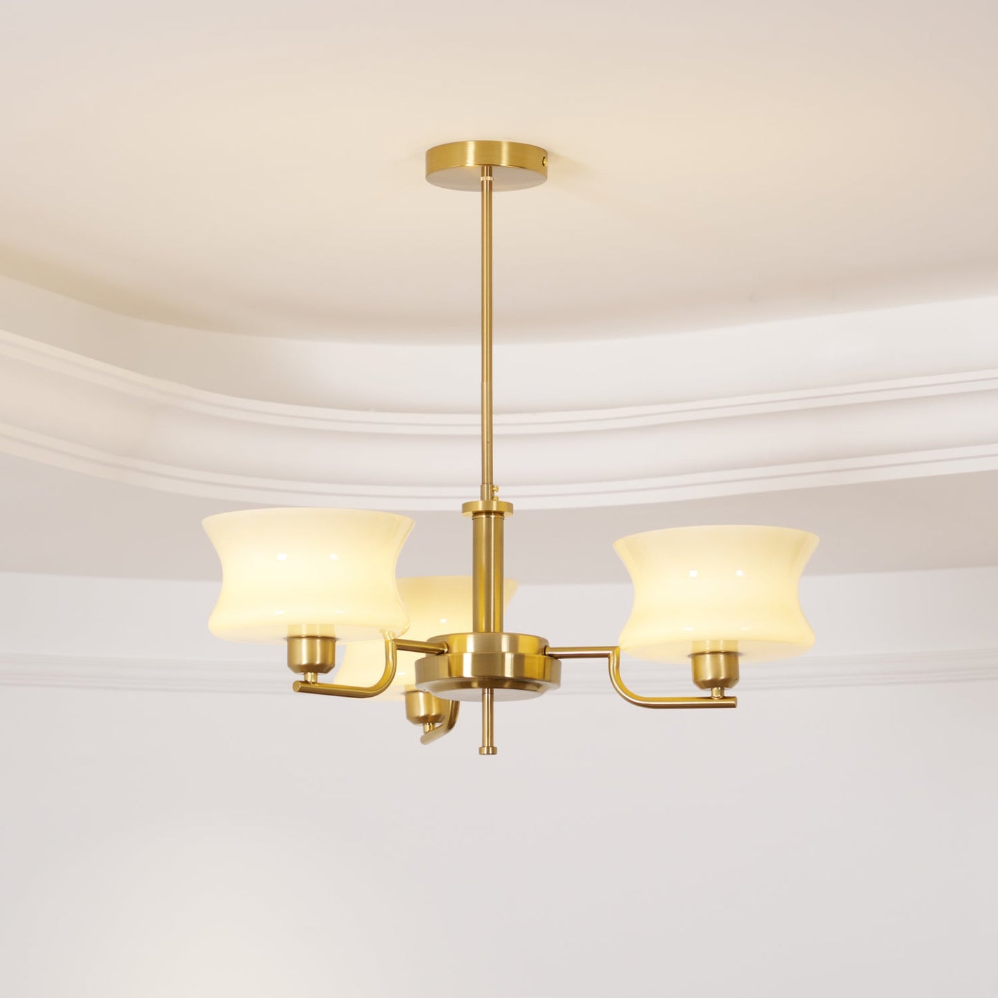 Astoria Art Deco Globe Chandelier