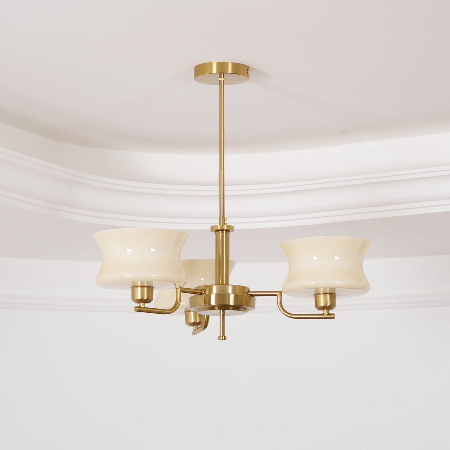 Astoria Art Deco Globe Chandelier