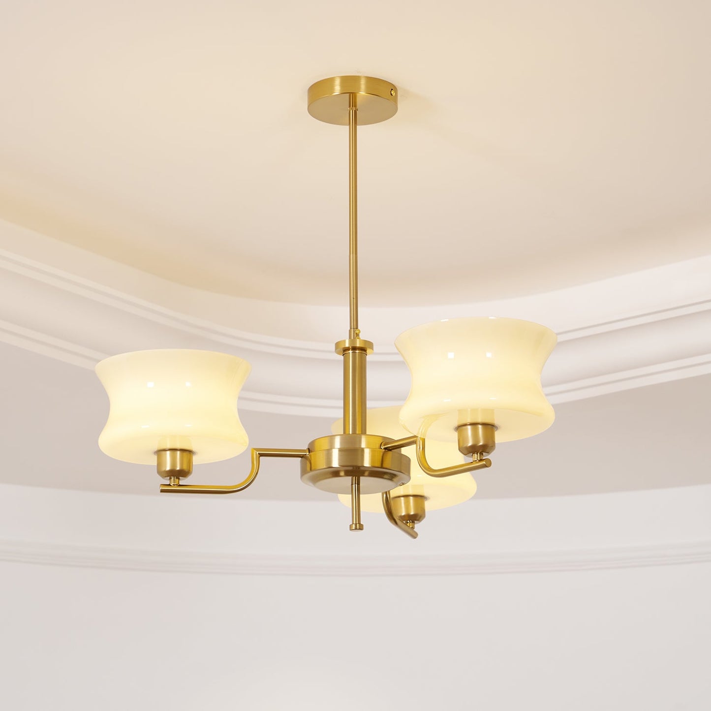 Astoria Art Deco Globe Chandelier