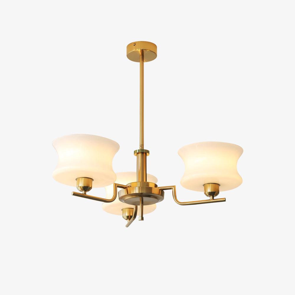 Astoria Art Deco Globe Chandelier