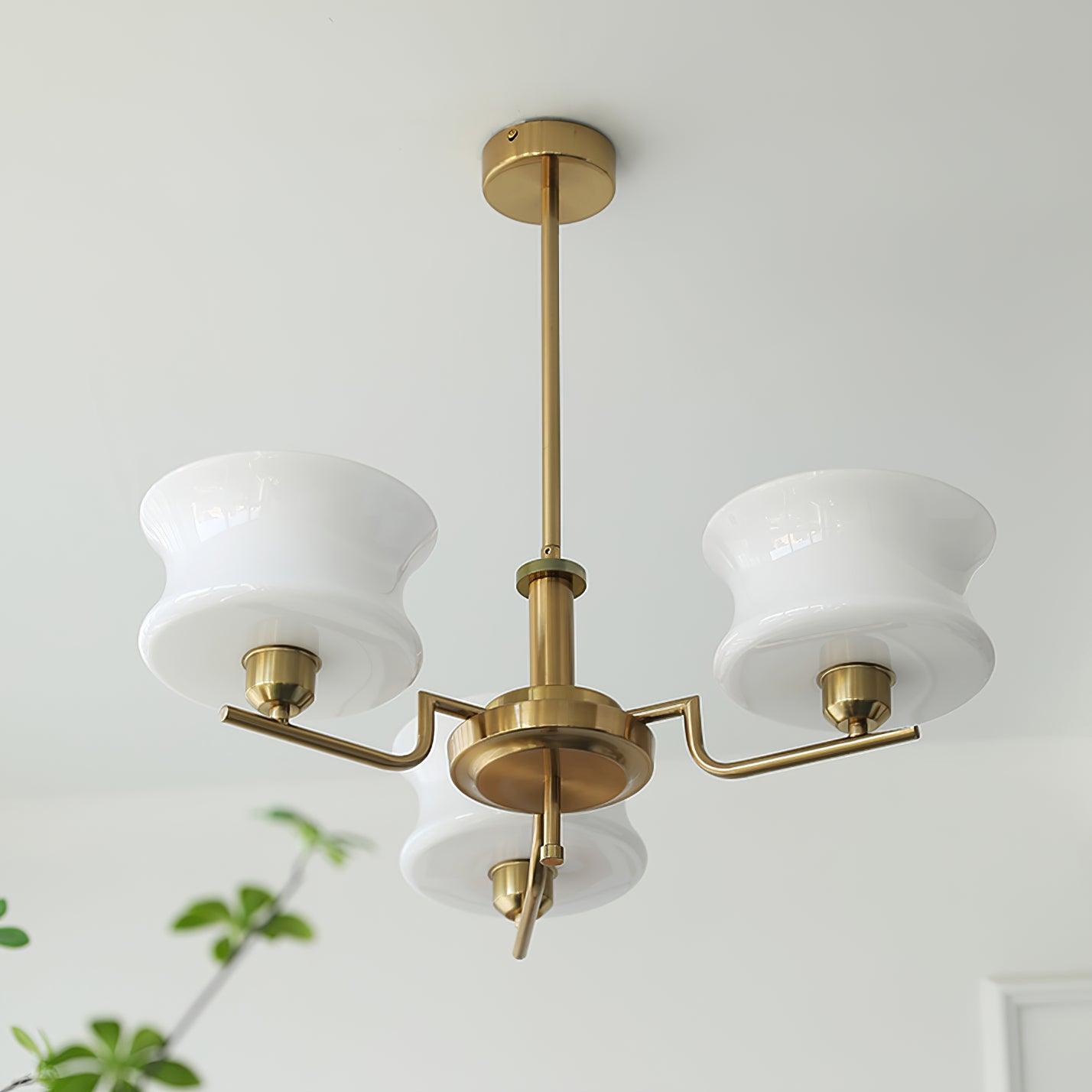Astoria Art Deco Globe Chandelier