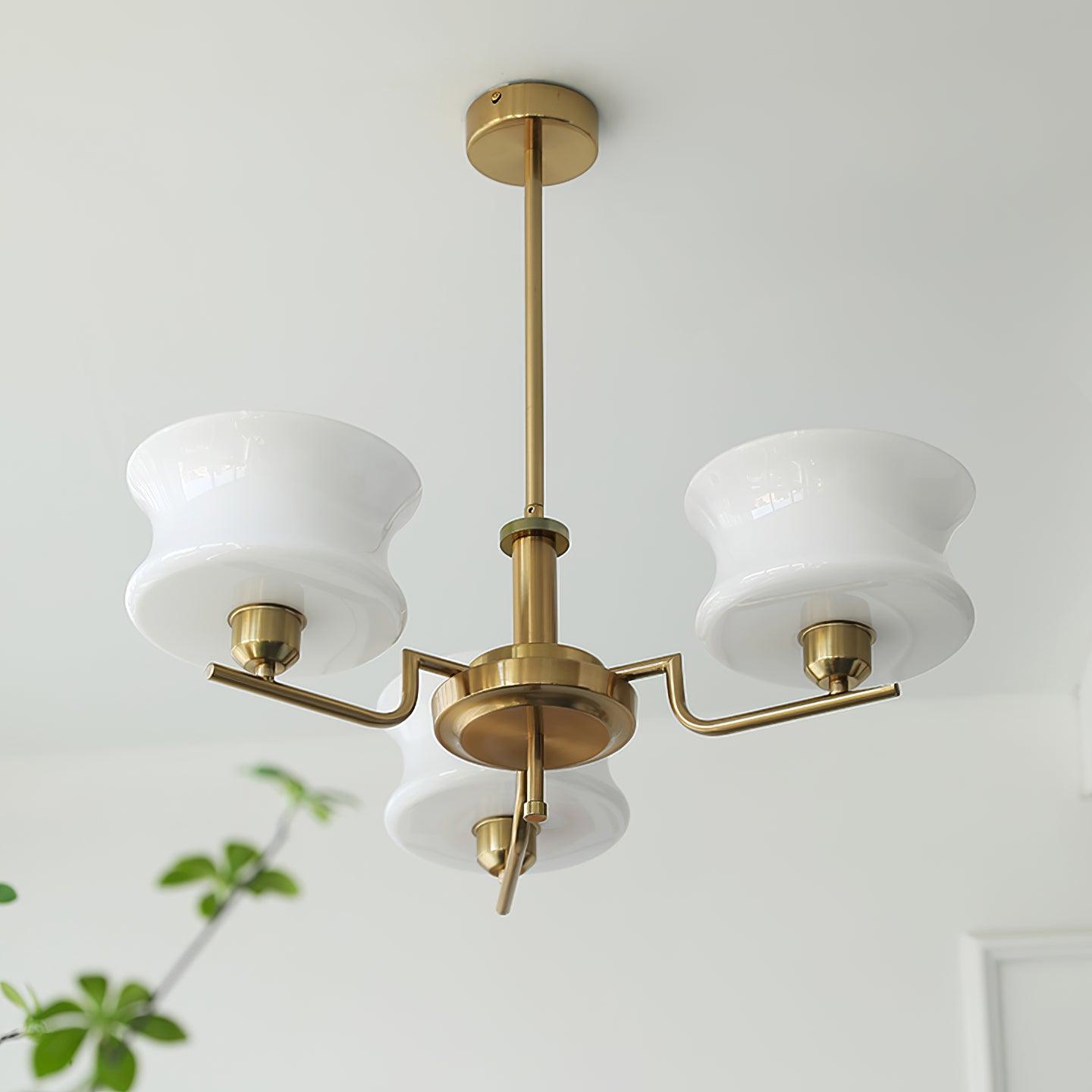 Astoria Art Deco Globe Chandelier