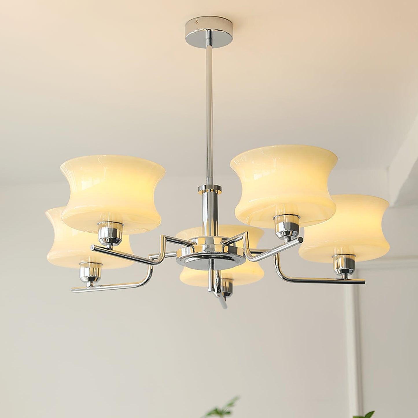Astoria Art Deco Globe Chandelier