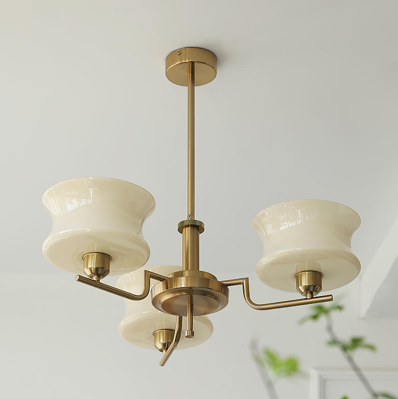 Astoria Art Deco Globe Chandelier