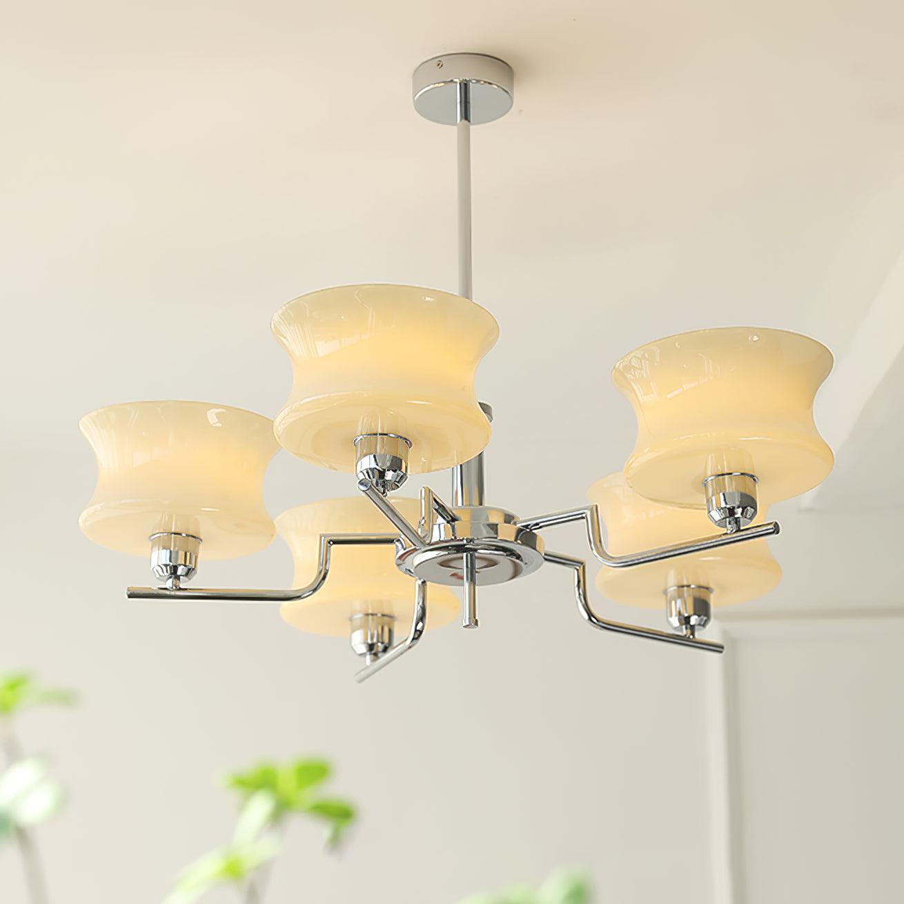 Astoria Art Deco Globe Chandelier