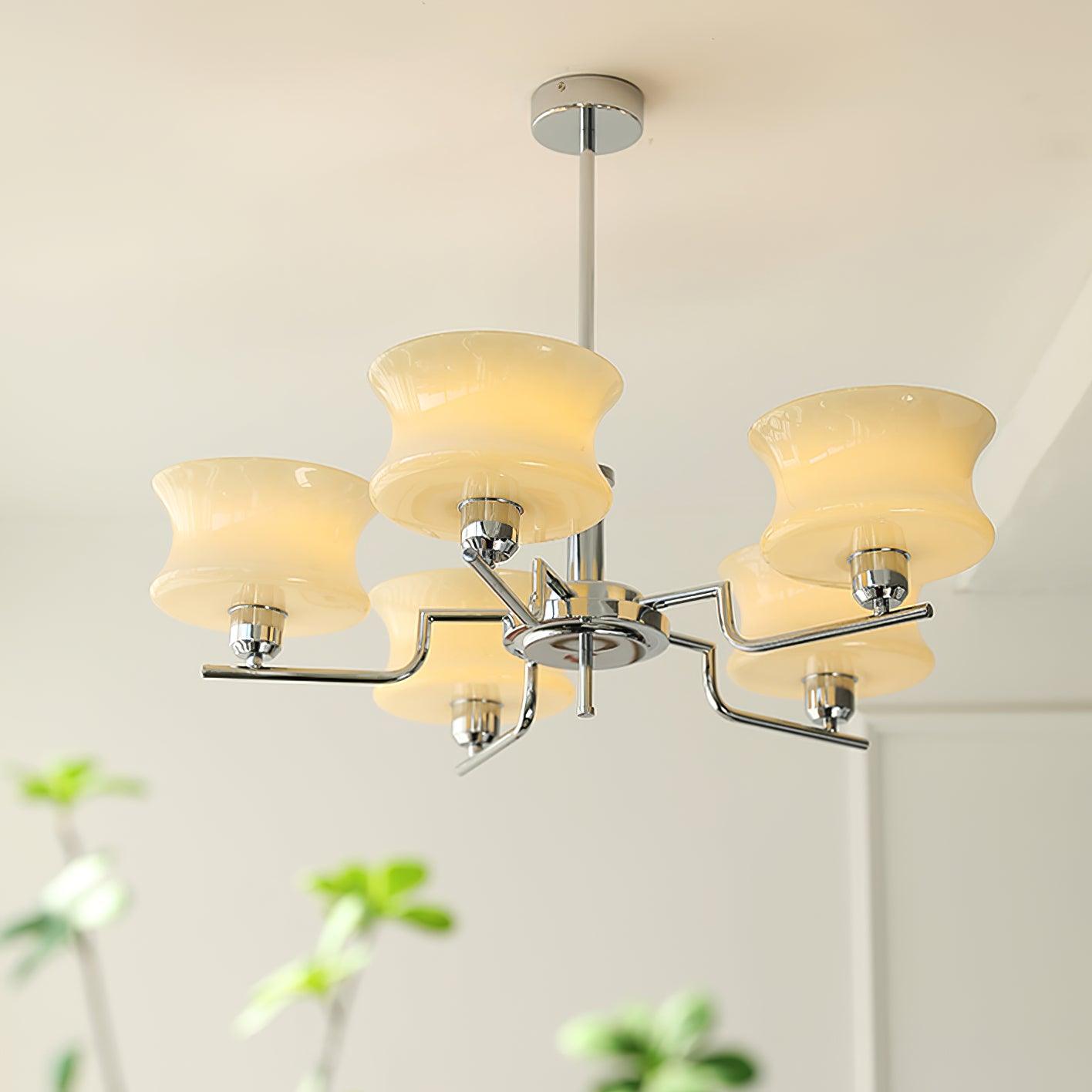 Astoria Art Deco Globe Chandelier