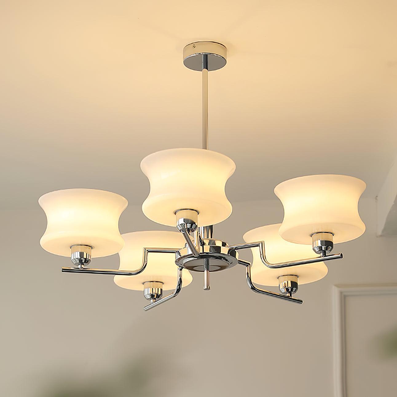 Astoria Art Deco Globe Chandelier