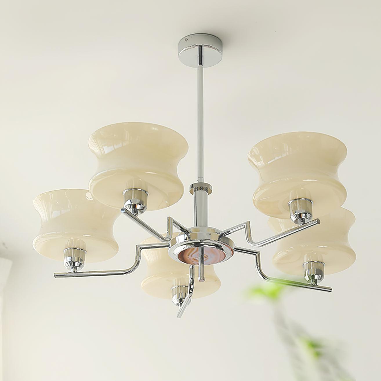 Astoria Art Deco Globe Chandelier