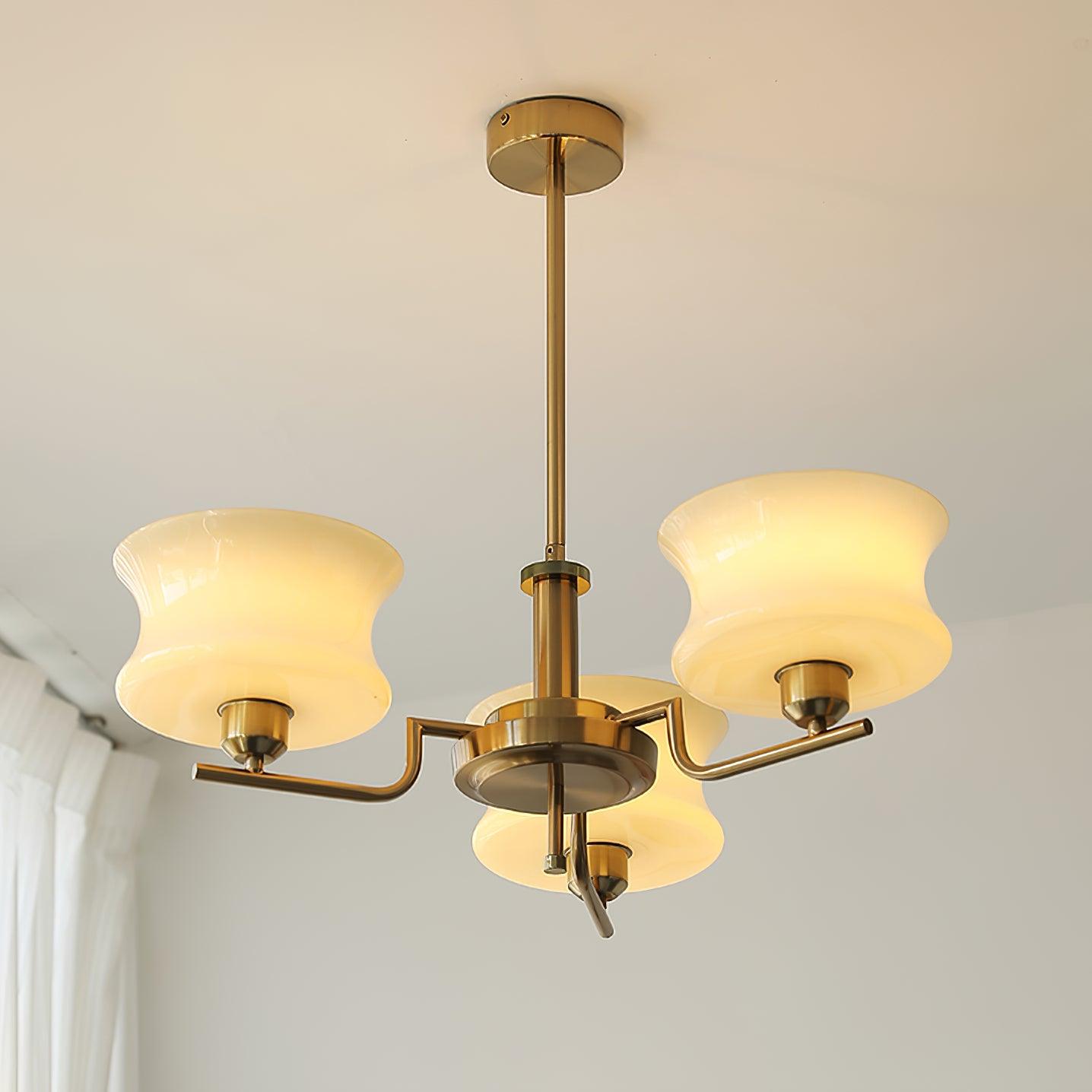 Astoria Art Deco Globe Chandelier