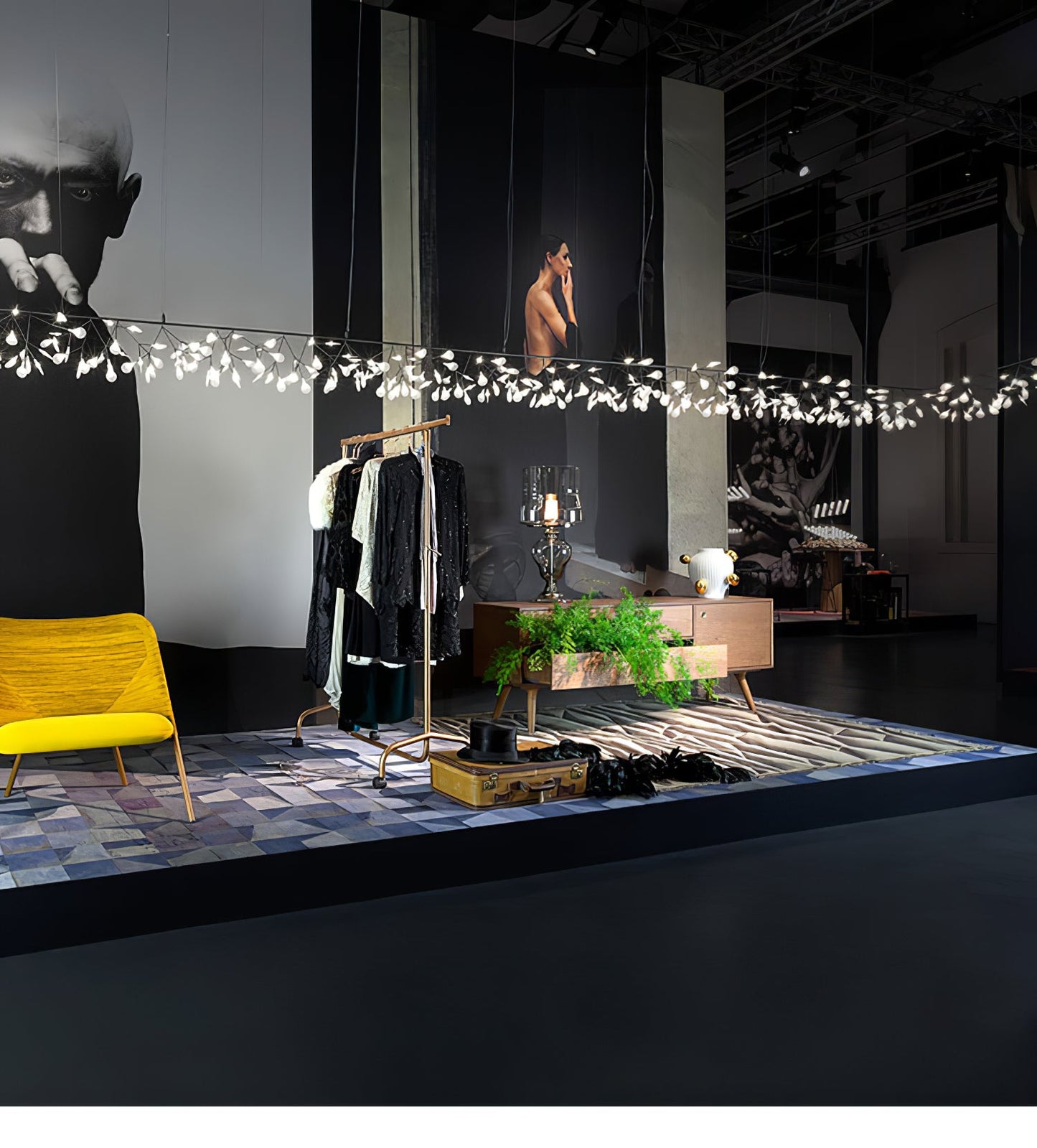 Lofoten Firefly LED Branch Chandelier