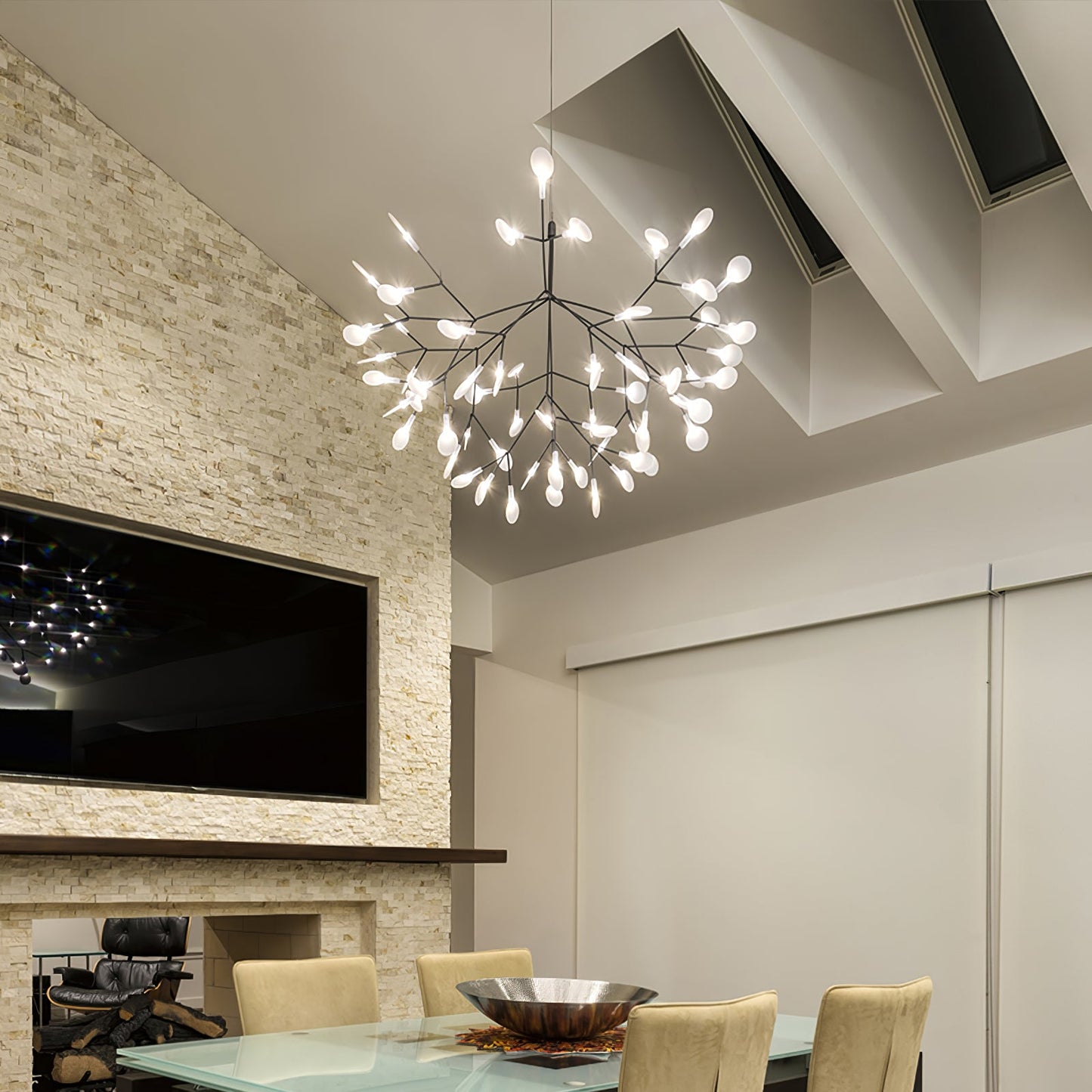 Lofoten Firefly LED Branch Chandelier