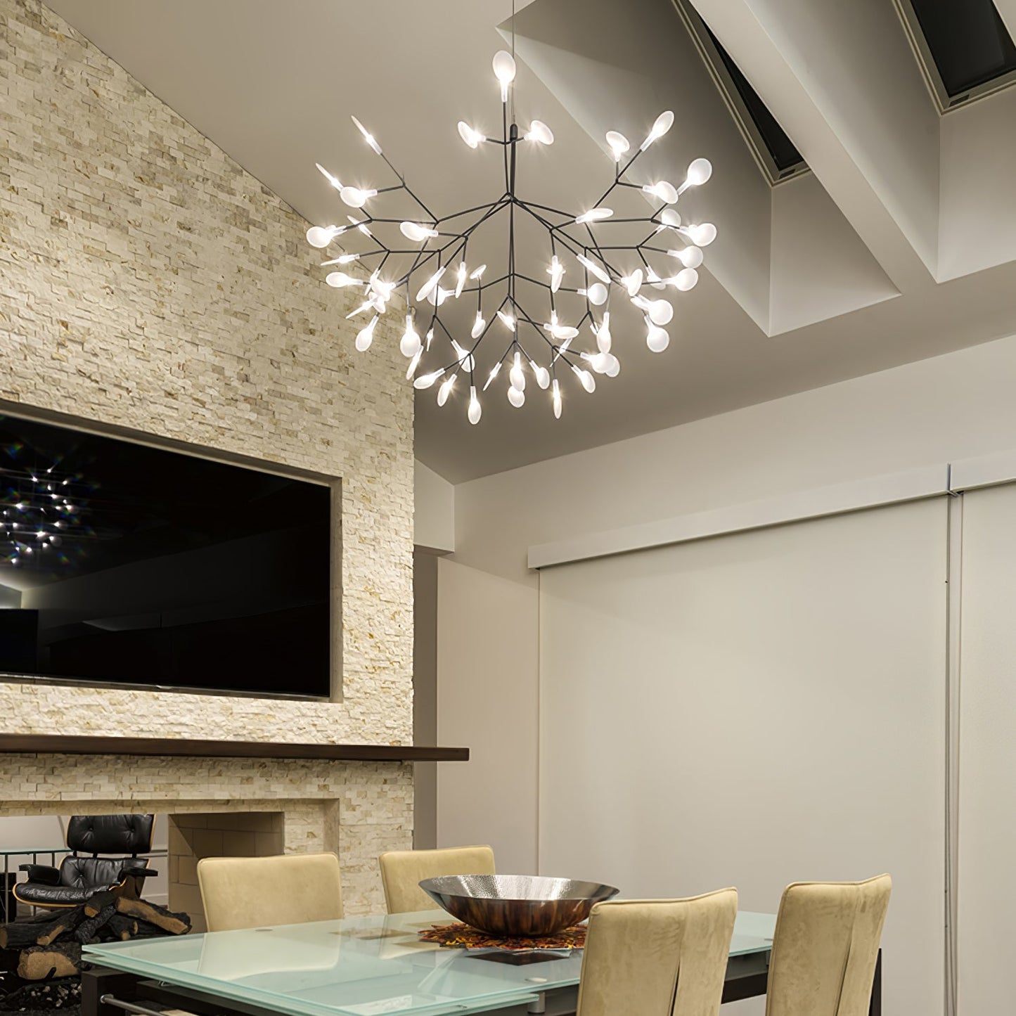 Lofoten Firefly LED Branch Chandelier