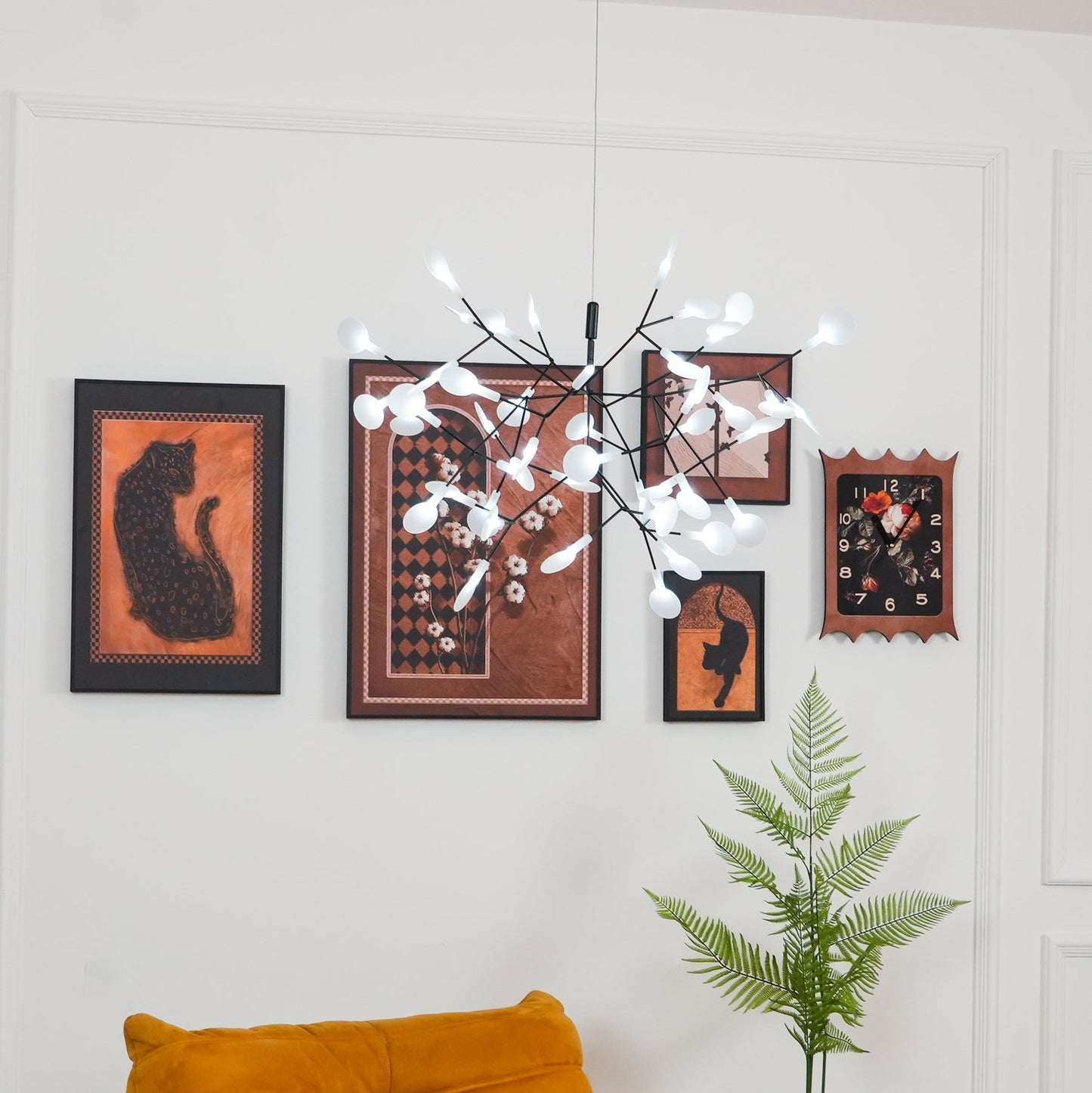 Lofoten Firefly LED Branch Chandelier