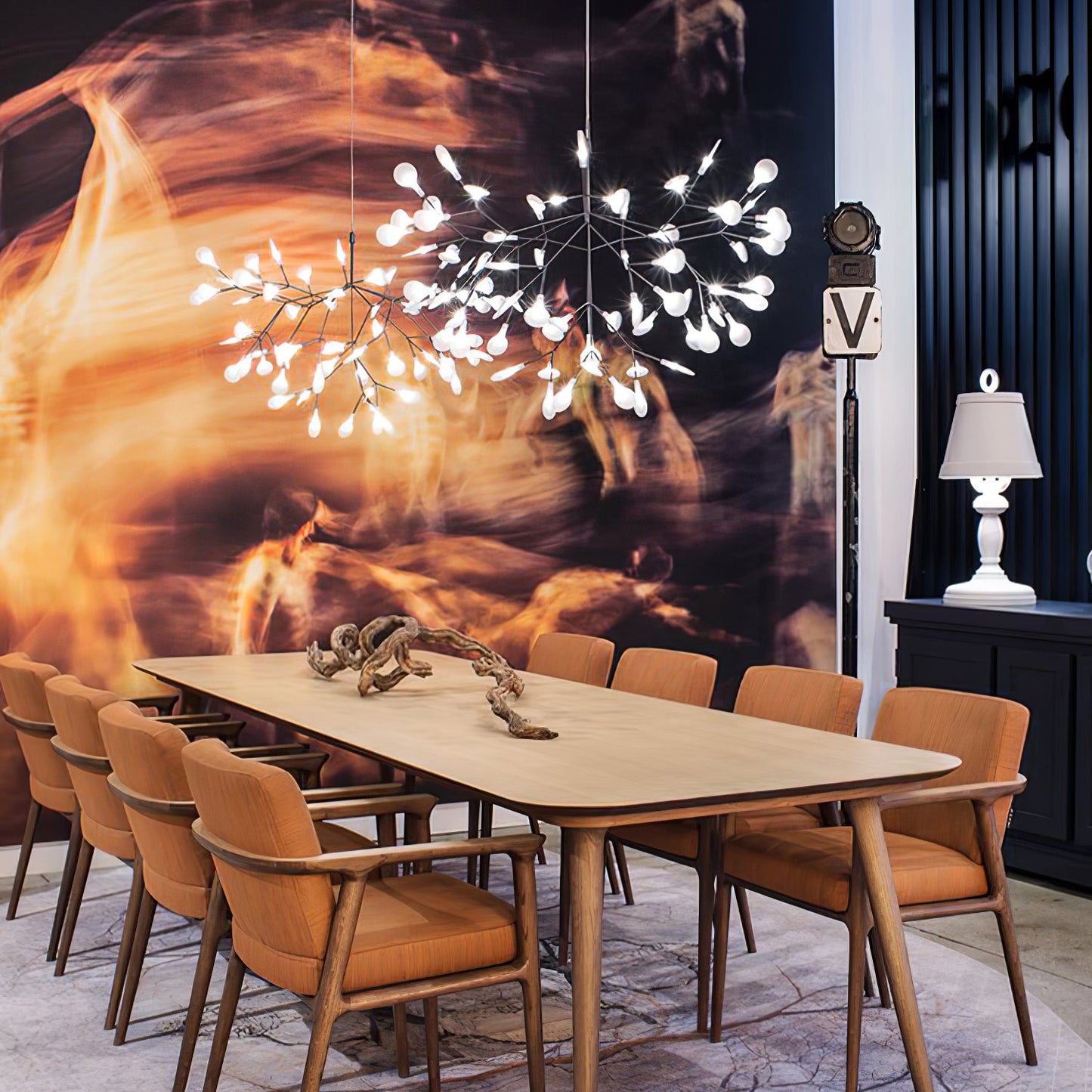 Lofoten Firefly LED Branch Chandelier