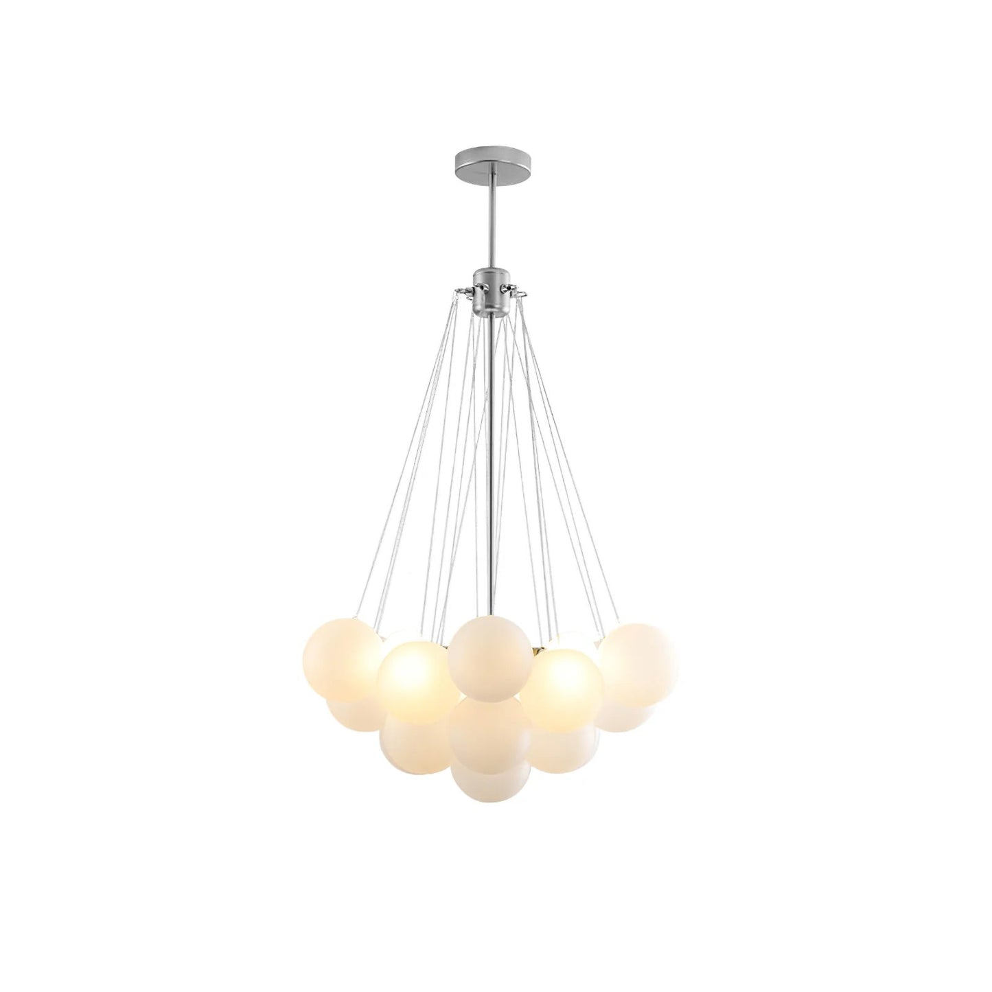 Halden Frosted Glass Bubble Chandelier